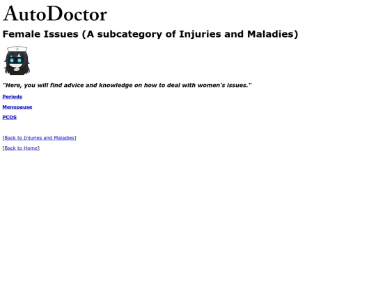 injuries/females/females screenshot