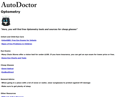 optometry screenshot