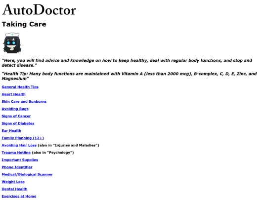 takingcare/takingcare screenshot