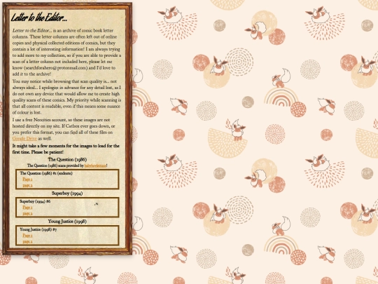 lettercol screenshot
