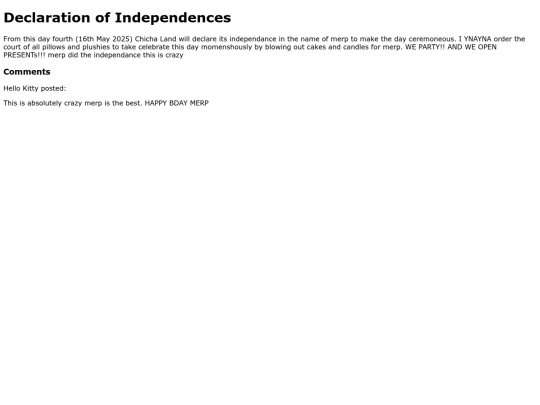 declarationofindependance screenshot
