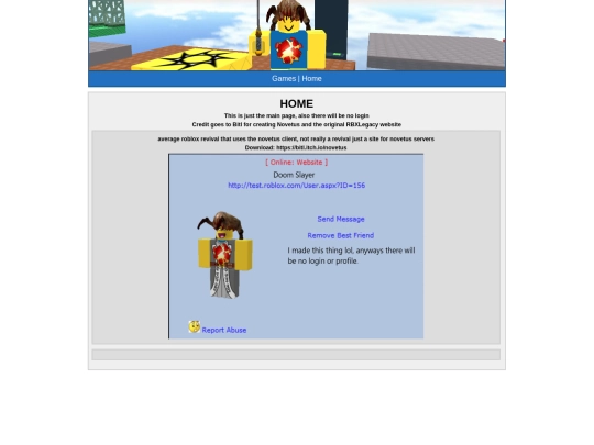 home screenshot
