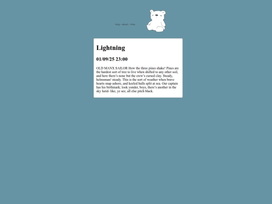 blog screenshot