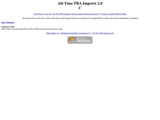 pba/imports/imports_c screenshot