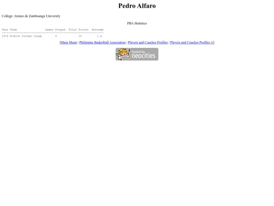 pba/profiles/pedroalfaro screenshot