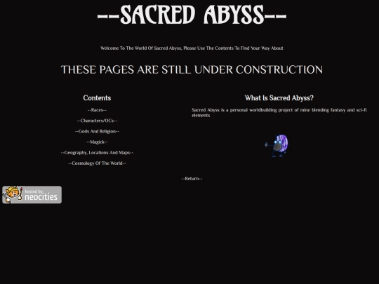 SacredAbyss screenshot