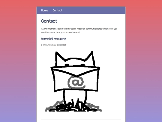 contact screenshot