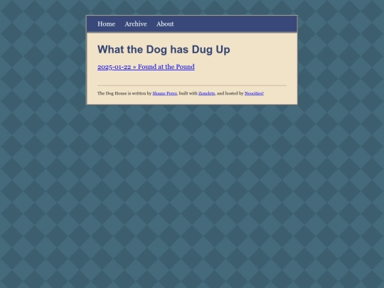 archive screenshot