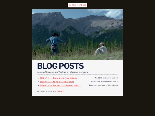 blog screenshot