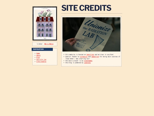 credits screenshot