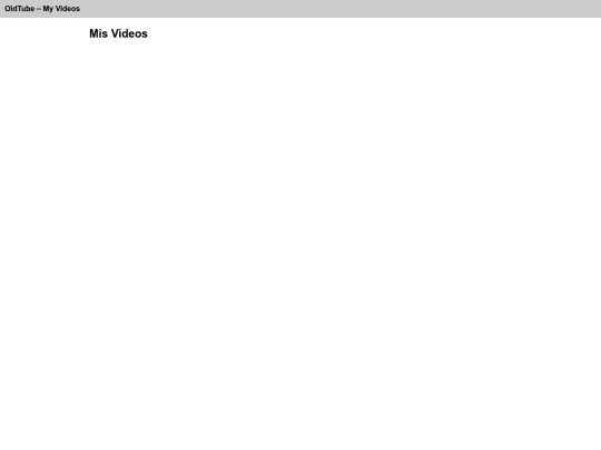 mainstream/oldtobe/myvideos screenshot