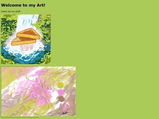 artpage screenshot