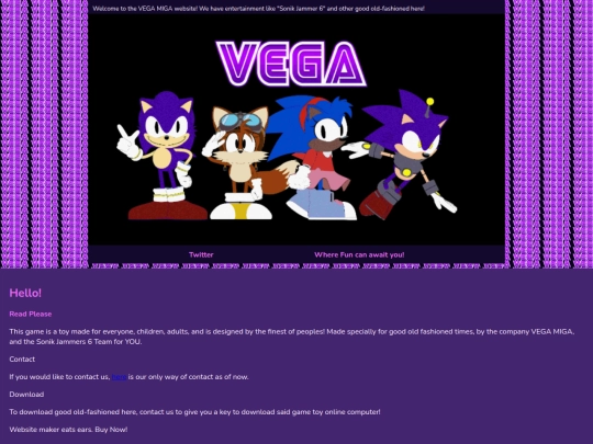 VEGAMIGA screenshot