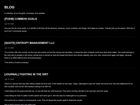 blog screenshot