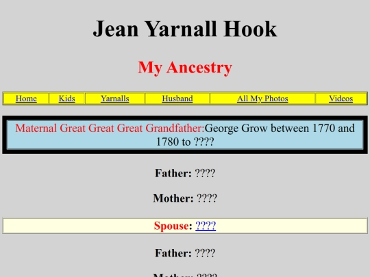 Ancestry/MFMMM screenshot