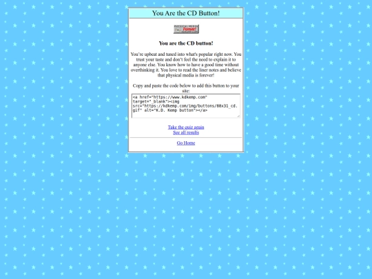 main/results-cd screenshot
