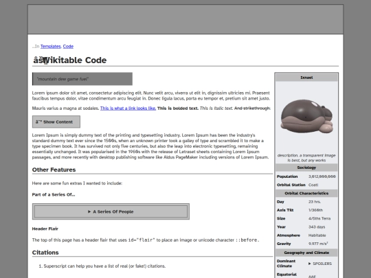 sidestory screenshot