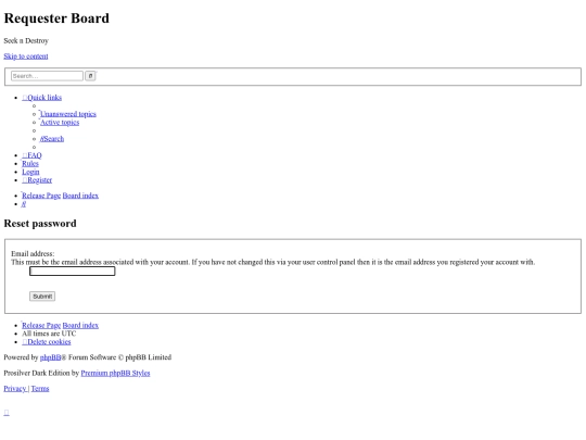 webscene/snd/board/app.php/user/forgot_password screenshot