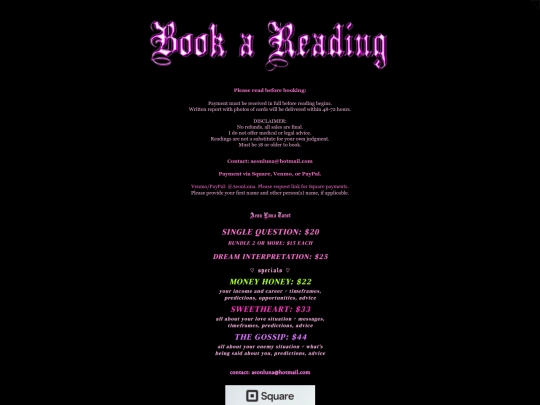 booking screenshot