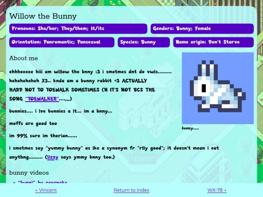 headmates/willow screenshot