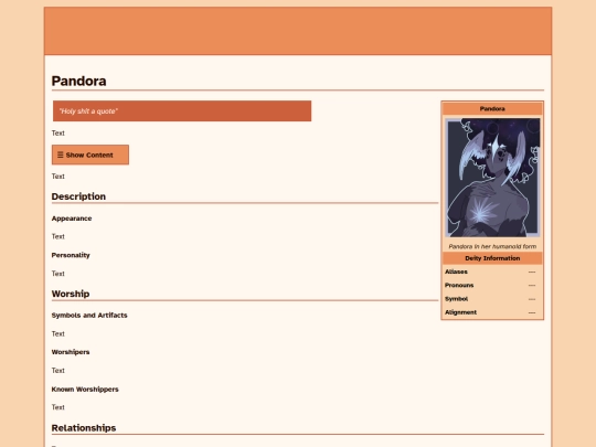 pandora screenshot