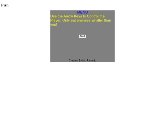 JavaScript Games/indexfish screenshot