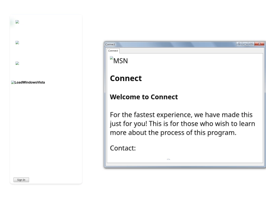 Connect screenshot