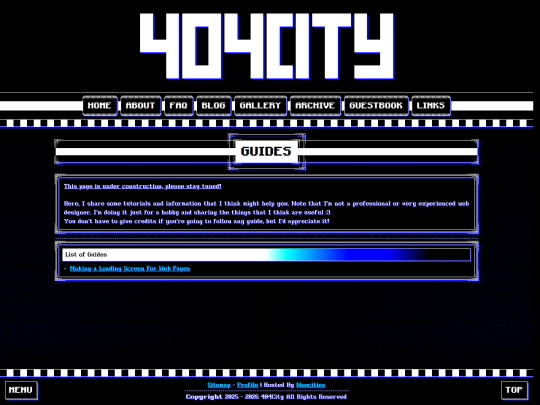 guides screenshot