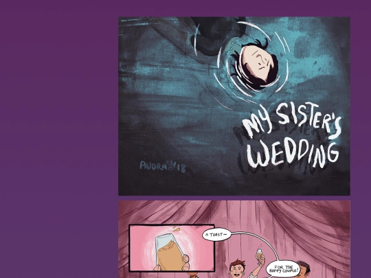 comics/wedding screenshot