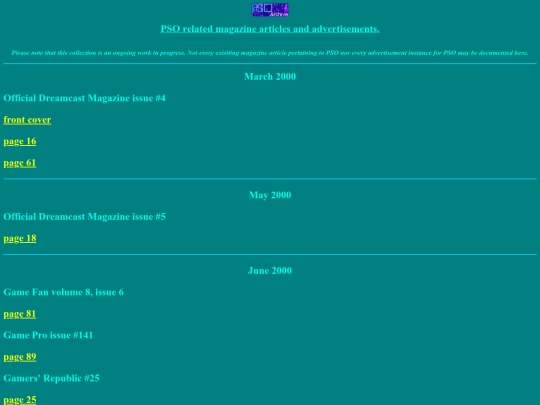 articles screenshot