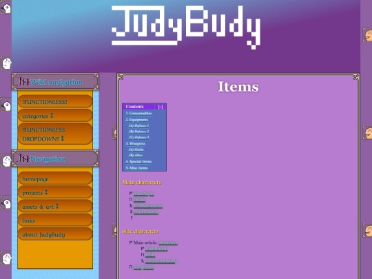 nausea-wiki/items screenshot