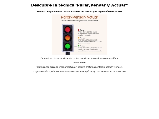 emociones/semaforo screenshot