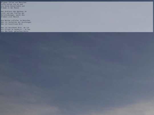 sonette/190726 screenshot