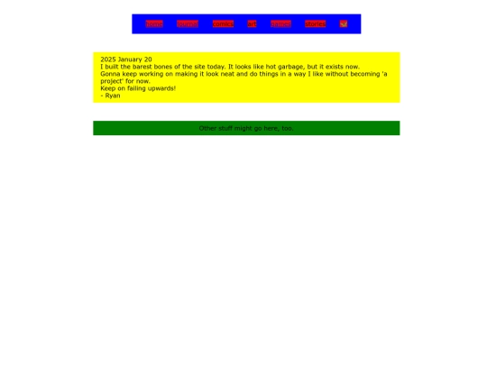 blog screenshot