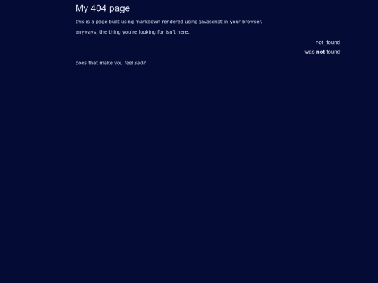 not_found screenshot