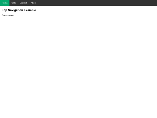 topnav screenshot
