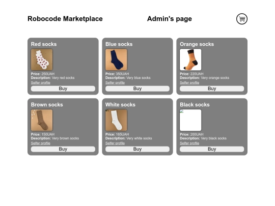 market screenshot