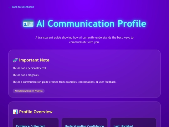 profile screenshot
