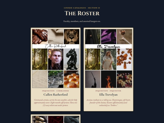 roster screenshot