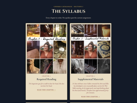 syllabus screenshot