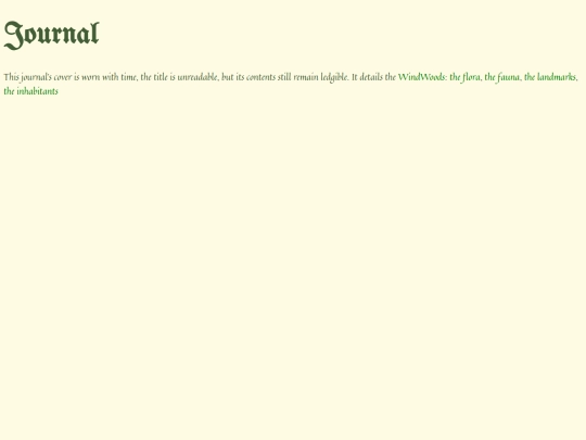 journal screenshot