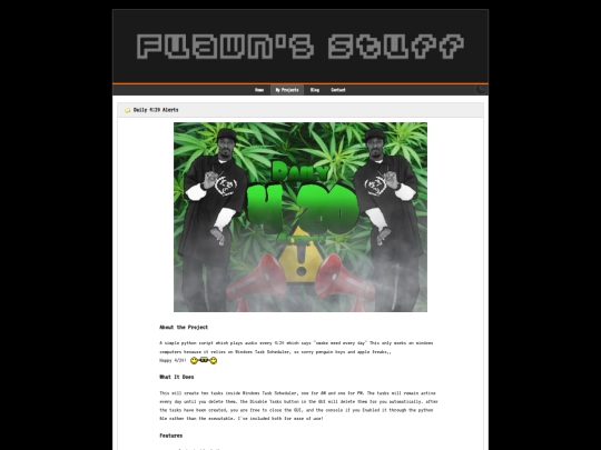 projects/Daily-420 screenshot