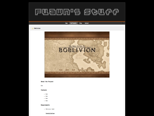 projects/boblivion screenshot