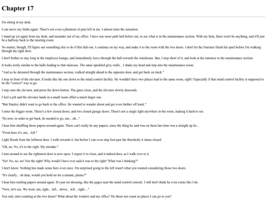 HTML/FANFICTION_SUB/THE_STANLEY_PARABLE/THIS_IS_THE_STORY/chapter17 screenshot