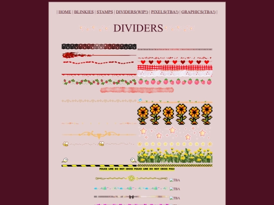 dividers screenshot