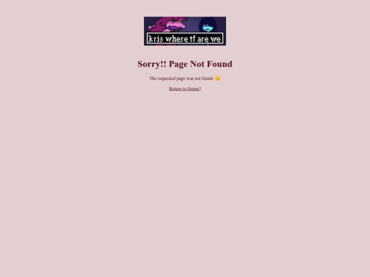 not_found screenshot