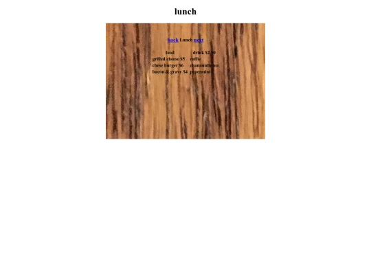 lunch screenshot