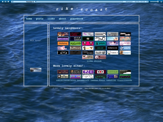 links screenshot