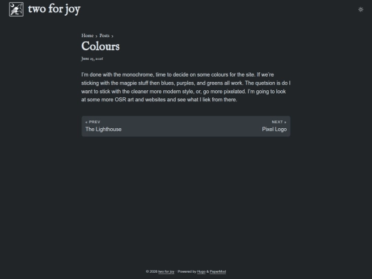 posts/colours screenshot