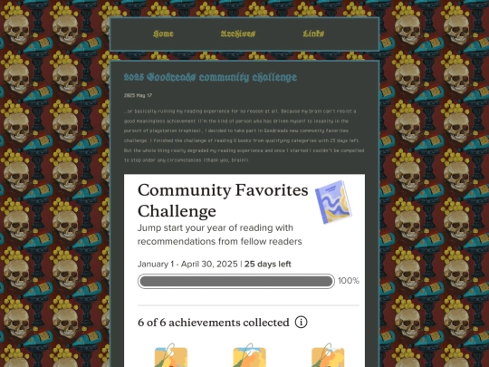 blog/posts/2025-05-17-Goodreads-challenge screenshot